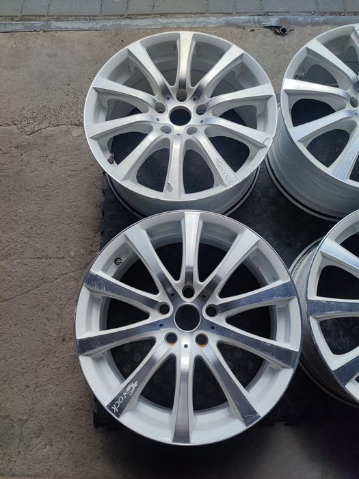 Felgi Alufelgi 5x114,3 8J 18 Cali ET 50 | Brock Białe Renault Toyota