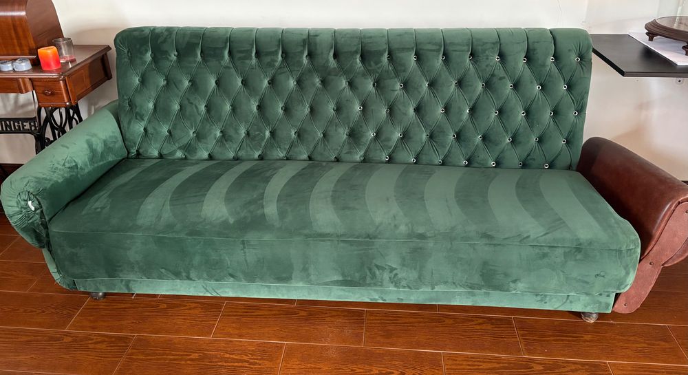 Chaise longue e sofá de 3 lugares