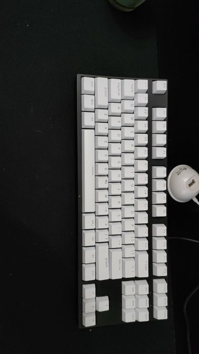 Zestaw komputer + klawiatura mecha. + Mysz