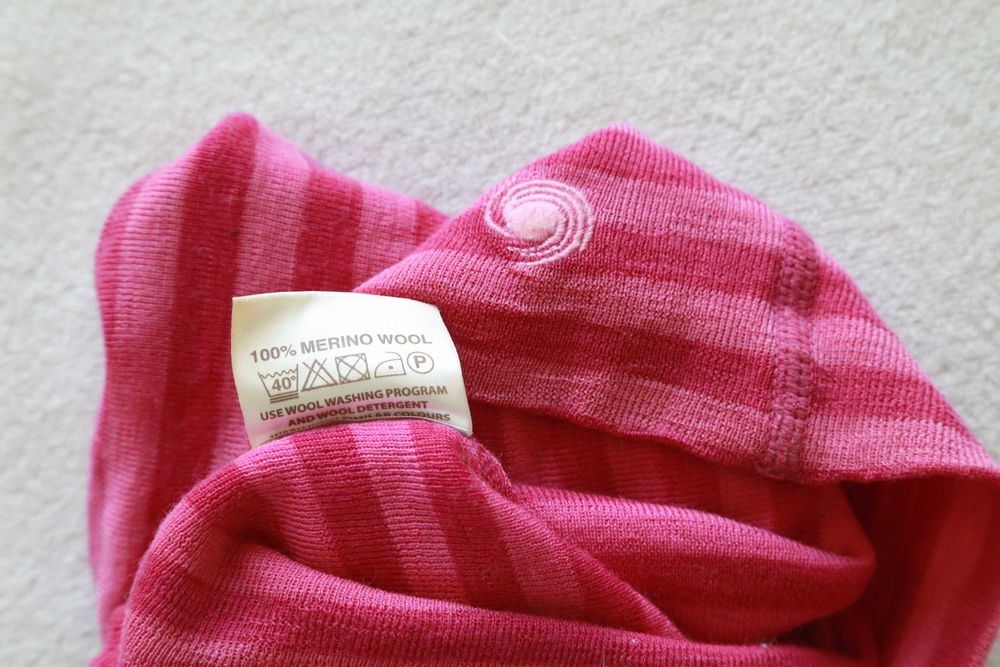 PIERRE ROBERT czapka 100% merino różowa uniwersalna