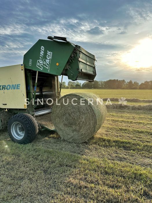 Сіно лугове різнотравʼя в круглих тюках. Укос 2025 року