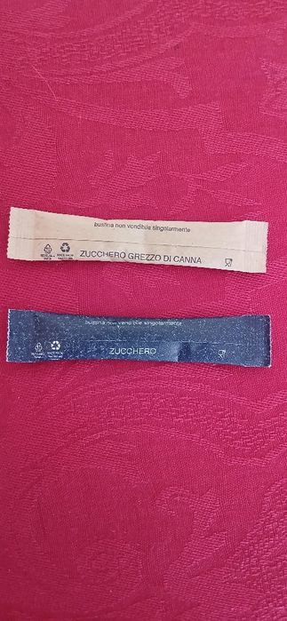 Pacotes/sticks de açúcar Cruzeiros MSC