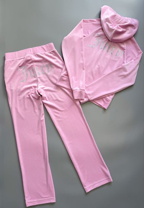 Велюровий костюм Juicy Couture новий оригінал рожевий XS дефект