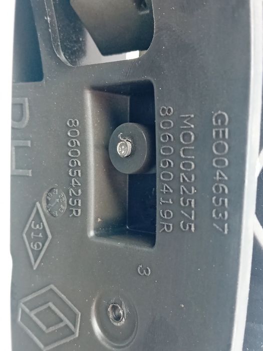 Puxador porta trás direito RENAULT Captur II
