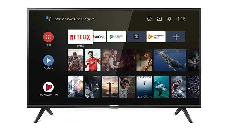 Telewizor LED 40" TCL 40ES560 FullHD Android TV DVB-T2/HEVC Nowy GW