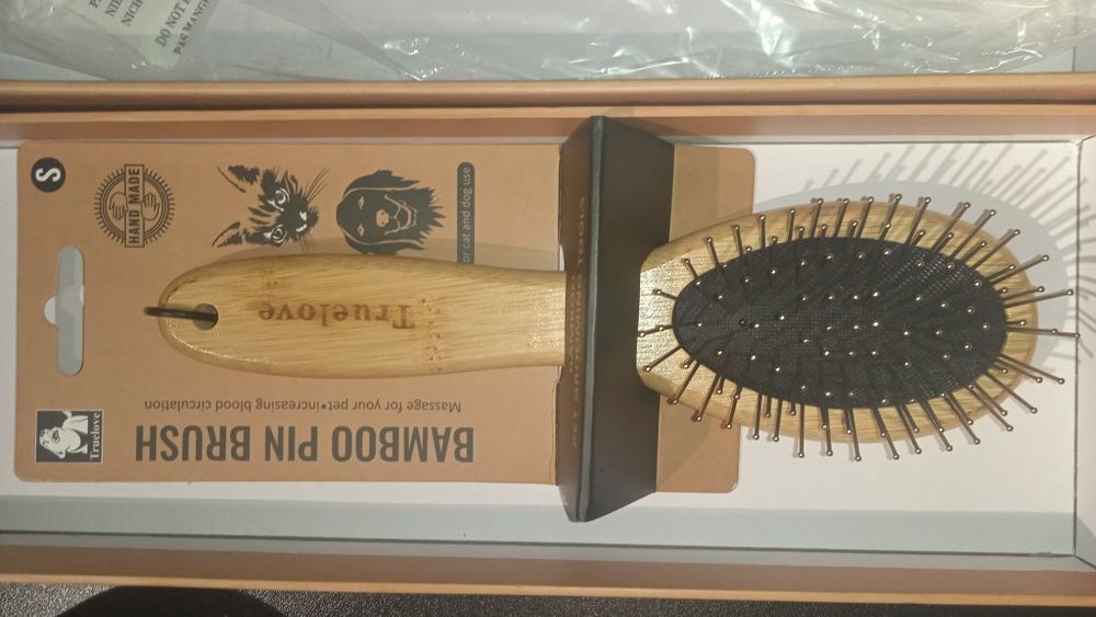 Бамбукова розчіска для собак/котів