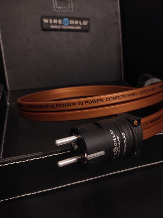 ‼️ WireWorld Electra 10 kabel zasilajacy przewód  Trans Audio Hi-Fi