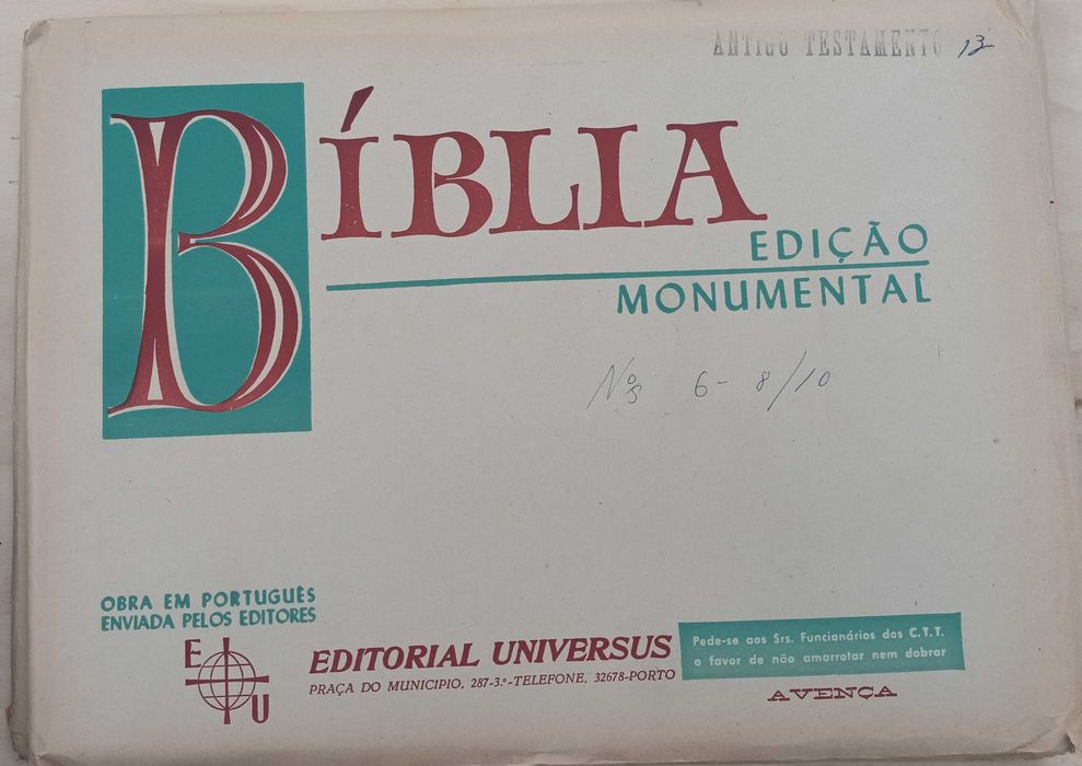 Bíblia em fasciculos