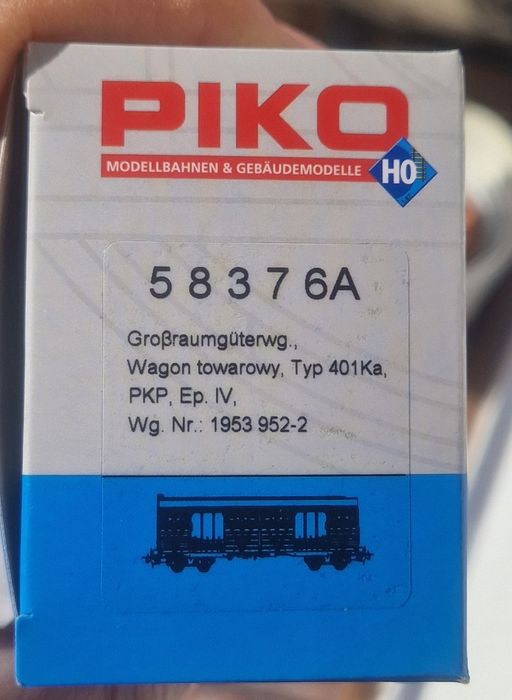 Wagon Kryty PIKO 58376A