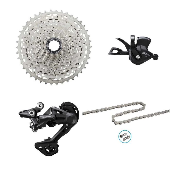 Нові МТБ групи Shimano Deore М5100/M4100 10 та 11шв