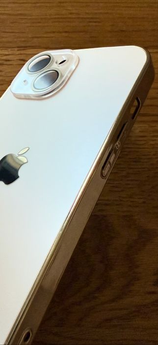 Etui iPhone 15 - kolor złoty / pudrowy róż / ecru - Nowe - Oryginalne