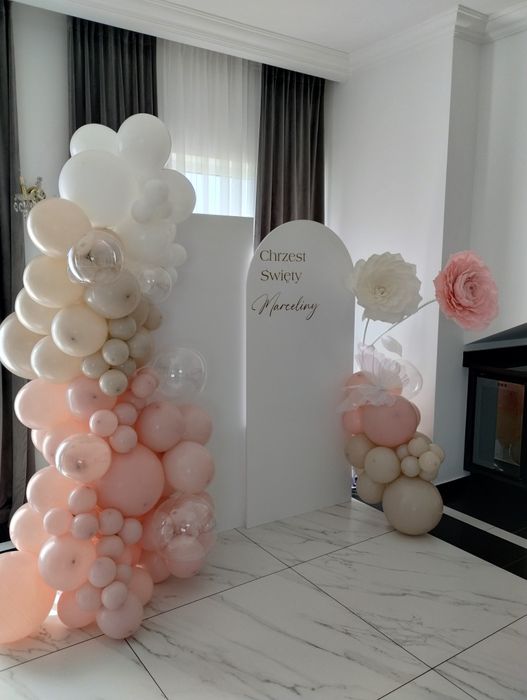 Dekoracje balonowe i kwiaty giganty