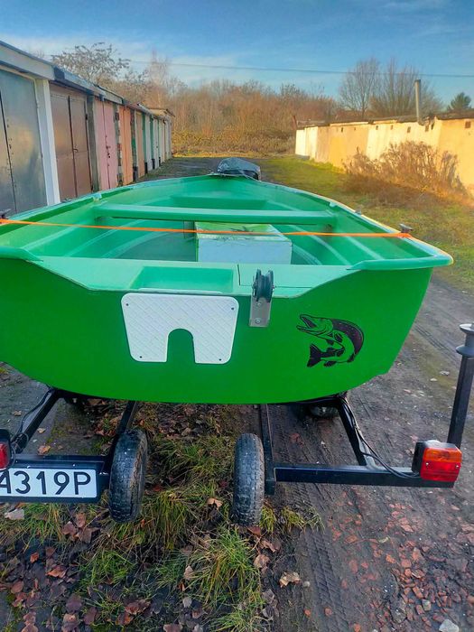Łódka 380x140 + przyczepka SAM niezarejestrowana