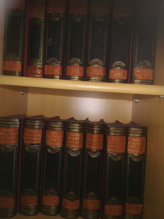 Grande enciclopédia portuguesa brasileira.