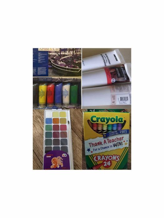 Набір для творчості акрілові фарби та медові