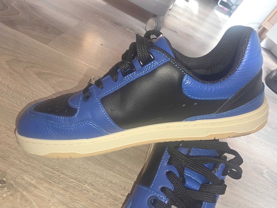 Buty barefoot sneakers Wave - Black & Blue Barebarics czarne niebieskie rozm. 37