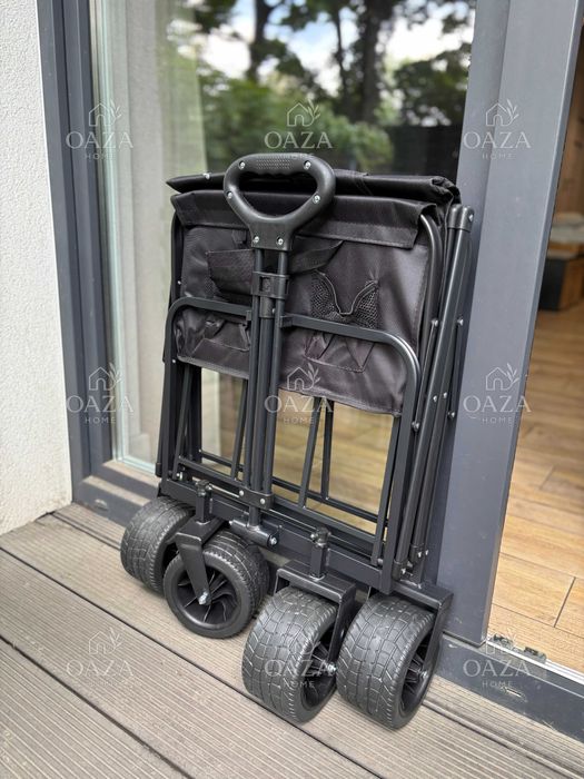 Wózek Transportowy Składany Terenowe Koła 100kg