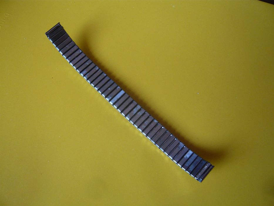 Pulseira de relógio metálica inox