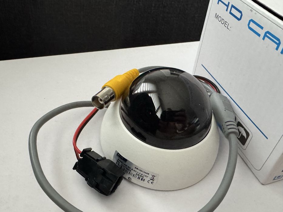 Kamera Kopułkowa mini CCTV ACTIA AIMECAM SD 12 V NOWA do transportu publicznego