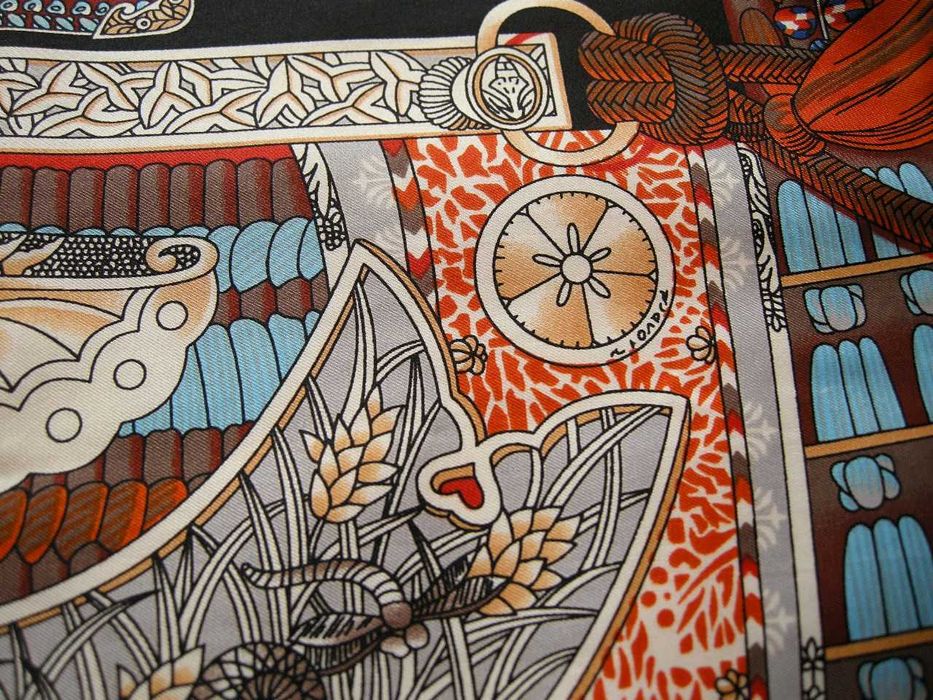 Apaszka twill silk hermes 90/90