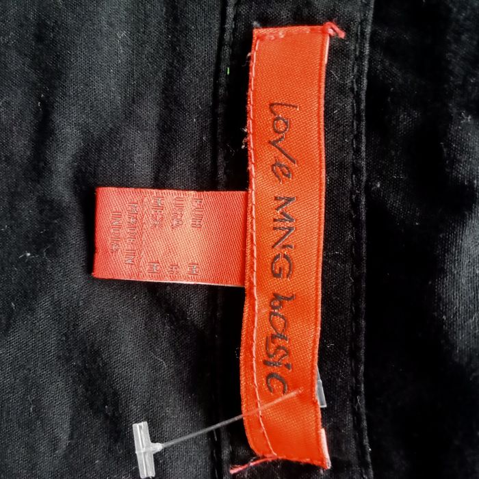 Koszula damska,czarna,bawełna Love MNG basic M