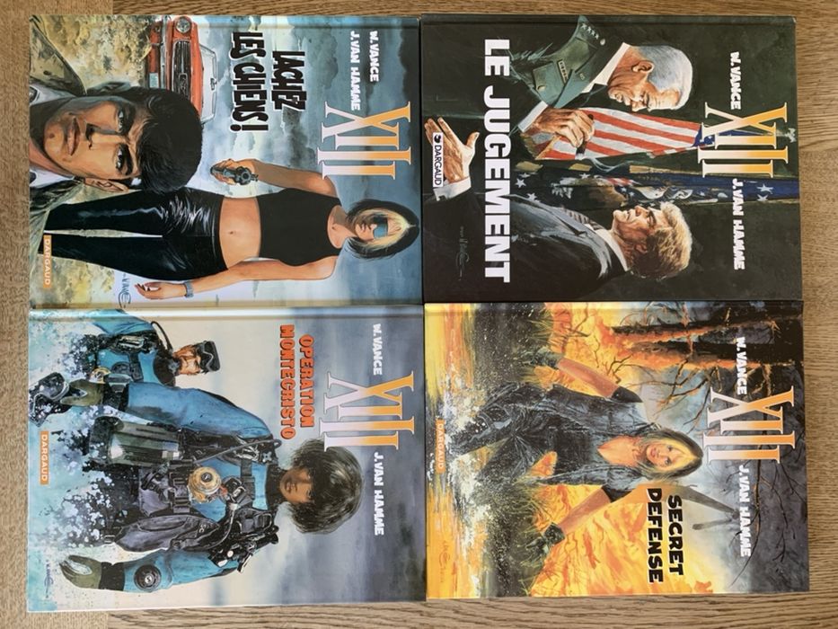 XIII - W. Vance + J. Van Hamme -Dargaud (em francês)