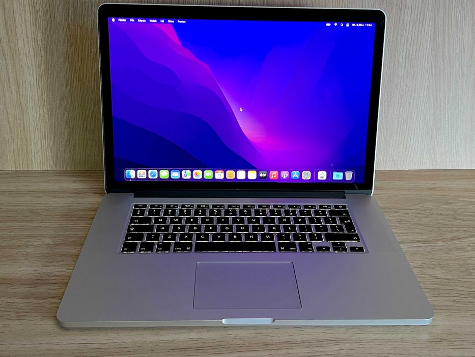 MacBook Pro 15 Retina A1398 MID 2015 i7 16GB RAM 512GB SSD MacOS Monterey Ładny stan Okazja!