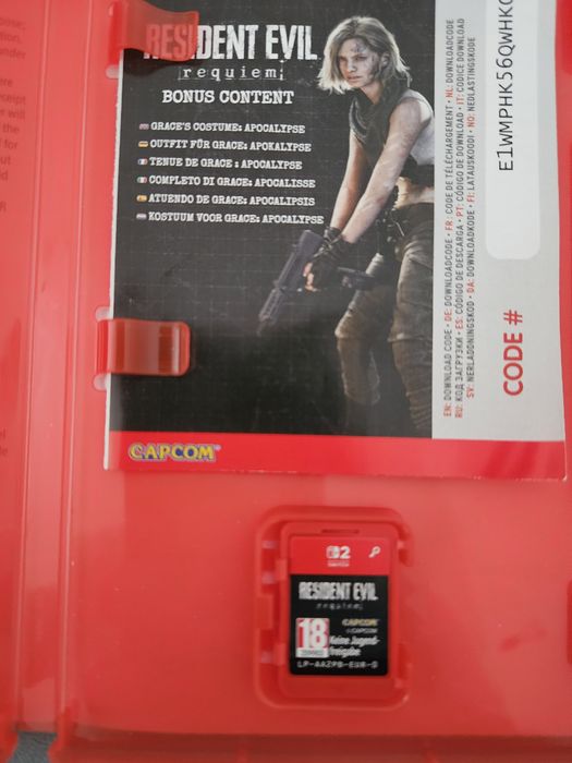 Resident Evil Requiem nintendo switch 2 (NS2)