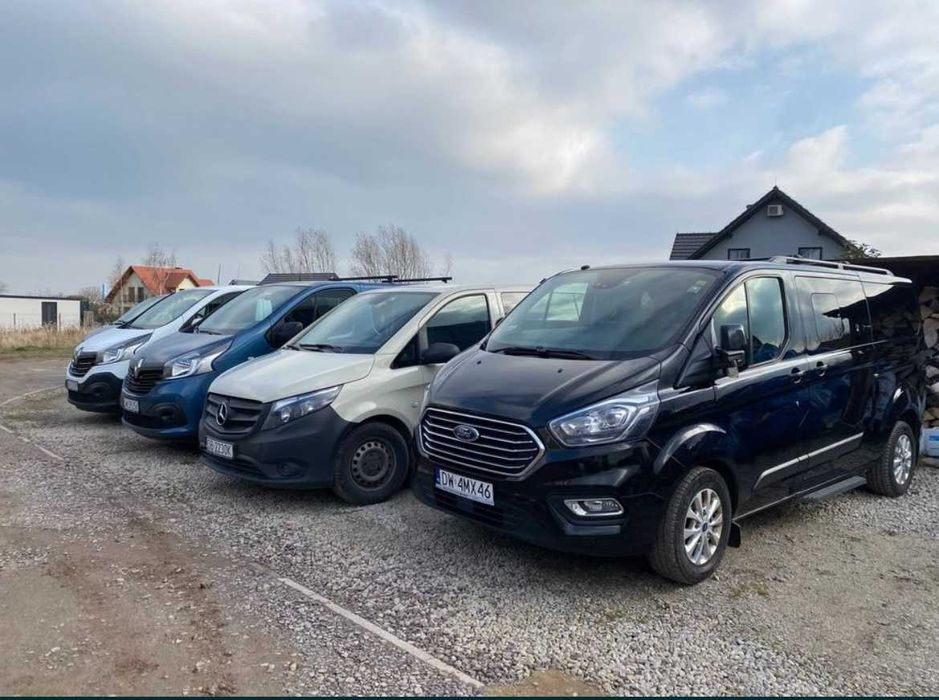 Wynajem busa furgon/blaszak z hakiem L3h2