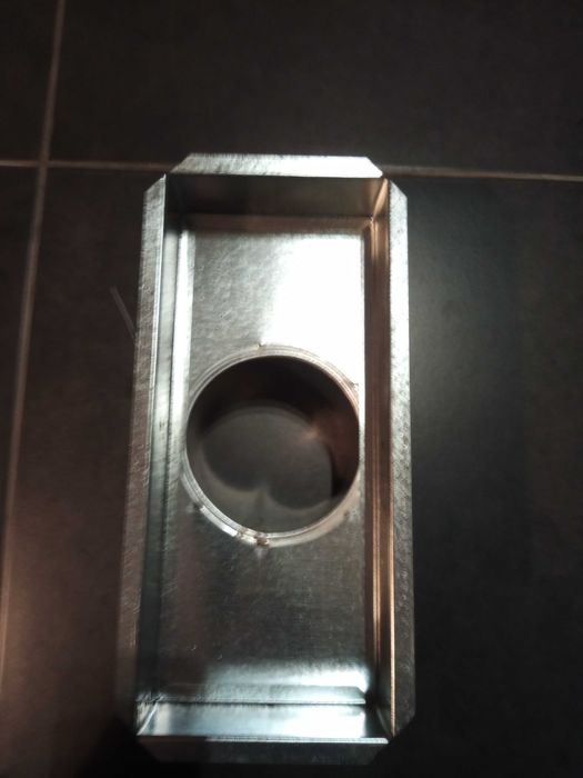 Suporte para grelha ventilação recuperador calor