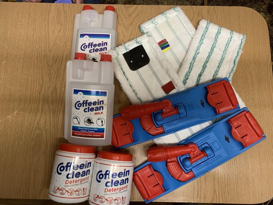 Бытовая химия , держатели,мопы