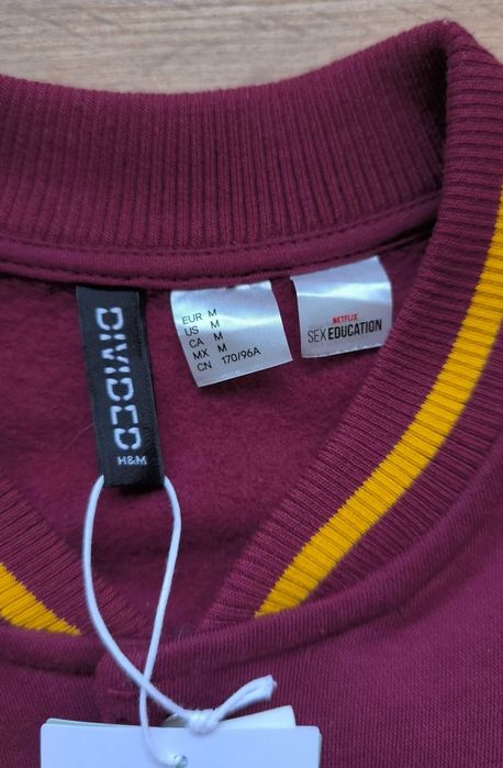 H&M Netflix DIVIDED жилет бомбер M-XL