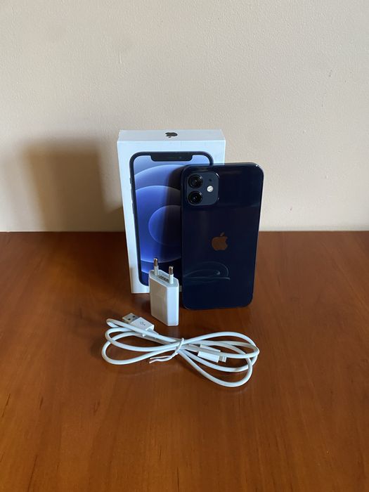 iPhone 12 Czarny 83% Super Stan w zestawie