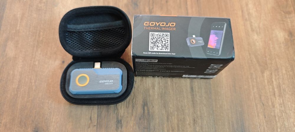 GOYOJO GW256A 256*192 Тепловізор інфрачервоний Android USB-С 25 Гц