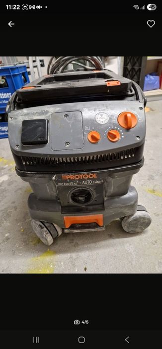 Odkurzacz Przemysłowy PROTOOL VCP 260 E-L AC | AutoClean