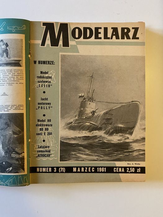 "Modelarz"- miesiecznik 14 numerow.