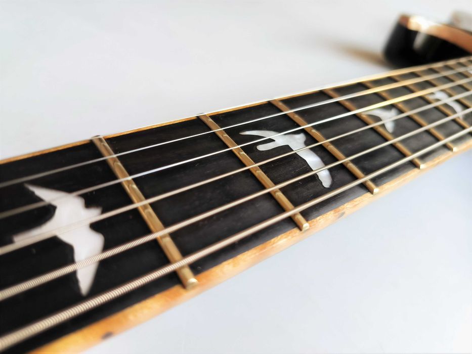 $1299 Avaks Custom 22 inspired Double Cut '2009 Charcoal новий кейс
