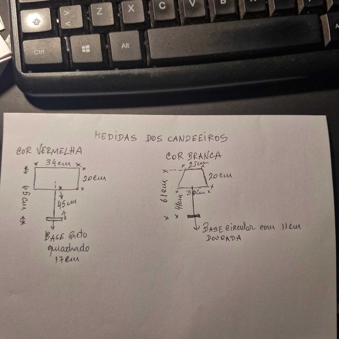 Candeeiros de mesa para sala, com abajur