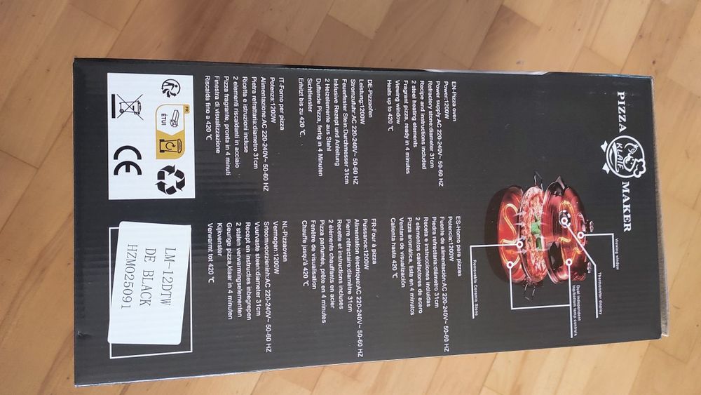 Piec do pizzy Klaif nowy