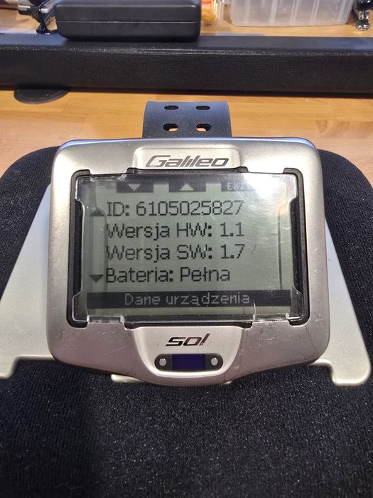 Komputer nurkowy Uwatec Galileo Sol z nadajnikiem