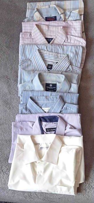 Сорочка чоловіча Gliver з довгим рукавом та кишенями, розмір М