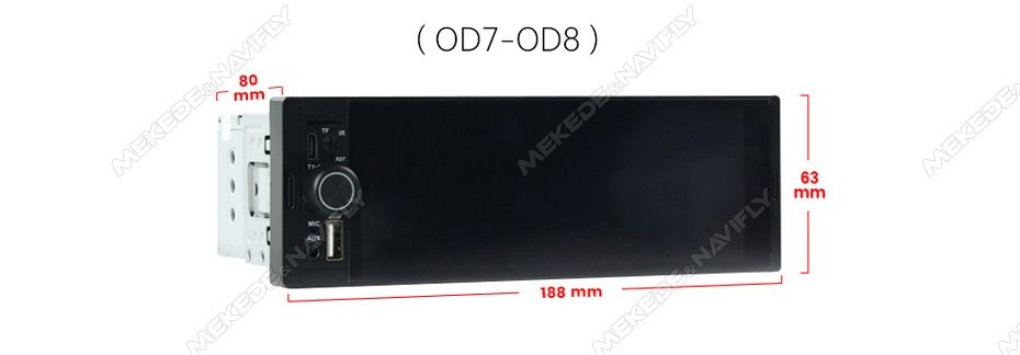 Radio 1 din como novo