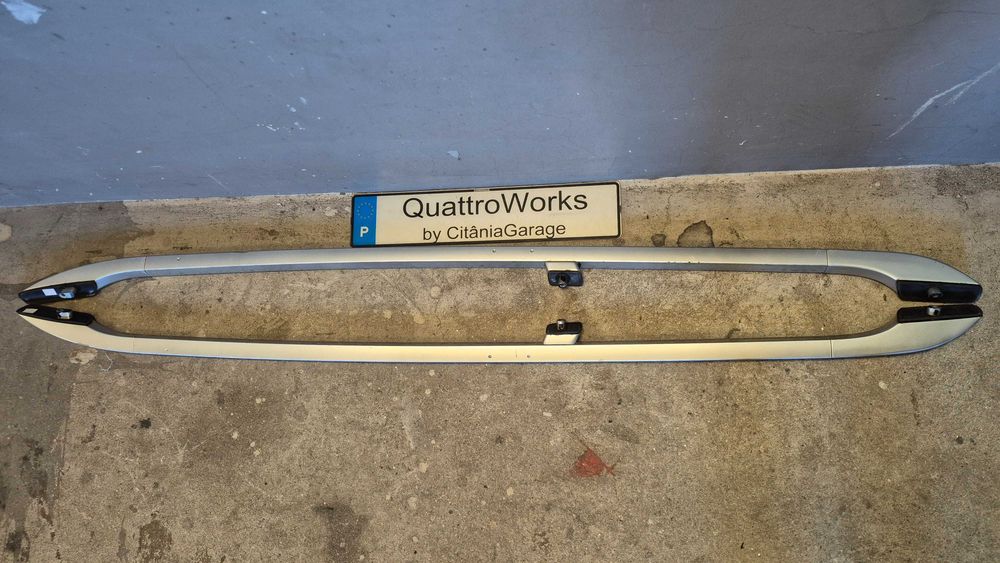 Barras Tejadilho Originais Audi A4 B5 Avant 8D Cinzentas Bom Estado