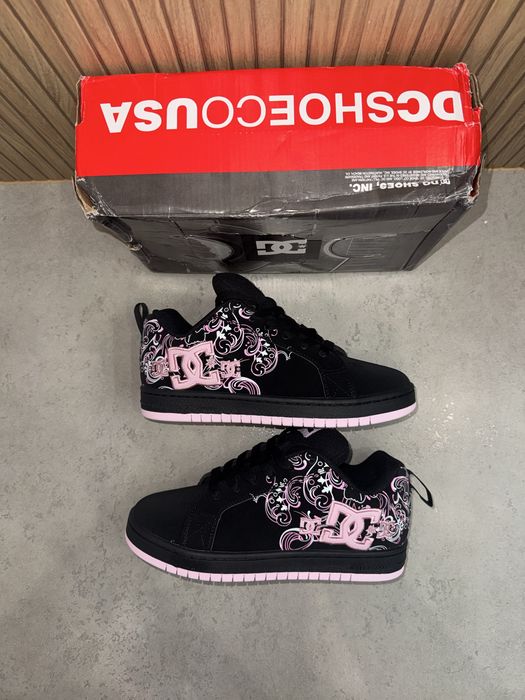 DC Shoes Pixie Black-Pink Roz.39