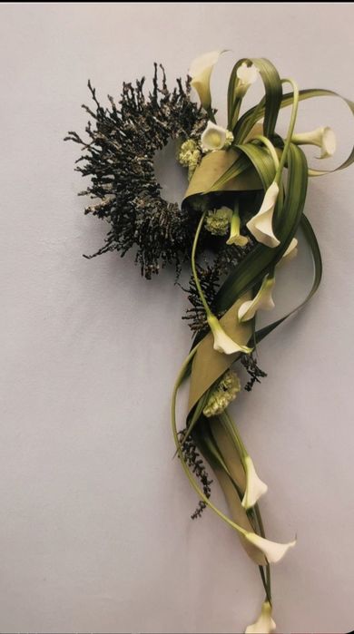 Wieniec naturalny funeralna dekoracja