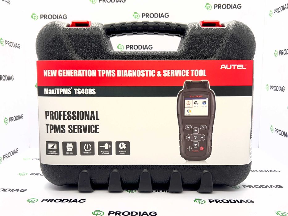 Сканер для діагностики та програмування датчиків TPMS Autel TS408S