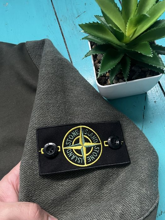Свитшот Stone Island, размер XS-S, кофта Stone Island, офта стон, патч