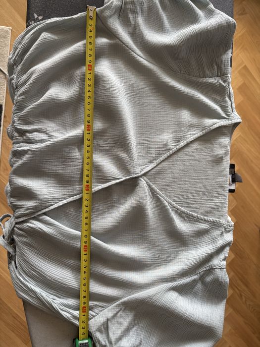Bluzka XXXL Primark babyblue, zwiewna, muslinowa