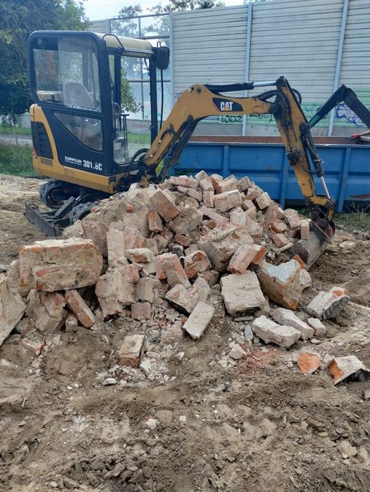 Kontenery, wywóz gruzu Łódź Złotno