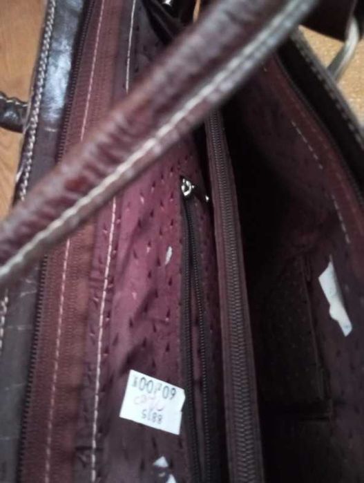 torebka brązowa, nowa